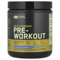 Optimum Nutrition, Добавка золотого стандарта для приема перед тренировкой, со вкусом черничного лимонада, 10.58 унций (300 г)