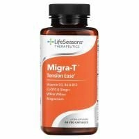 LifeSeasons, Migra-T, Tension Ease, 60 вегетарианских капсул