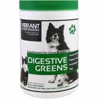 Vibrant Health, Digestive Greens, добавка для собак и кошек, 7,51 унц. (213 г)