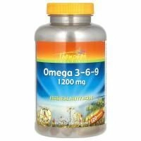 Thompson, Омега 3-6-9, 120 гелевых капсул