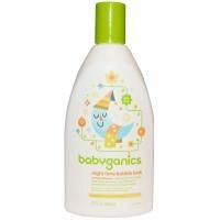 BabyGanics, Вечерняя пена для ванн, Цветущий апельсин, 12 унций (354 мл)