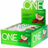 One Brands, Один батончик, миндаль, 12 батончиков, 2,12 унц. (60 г) каждый