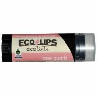 Eco Lips Inc., Ecotints, увлажняющий бальзам для губ, Rose Quartz, 0.15 унций (4.25 г)