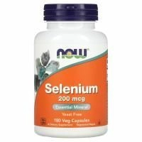 Selenium NOW Селен 200 мкг, 180 капсул в растительной упаковке