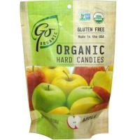 GoOrganic, Органические леденцы, со вкусом яблока, 3.5 унций (100 г)