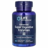 Life Extension, Enhanced Super Digestive Enzymes, 60 вегетарианских капсул