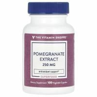 The Vitamin Shoppe, Экстракт граната, 250 мг, 100 растительных капсул