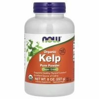 NOW Foods, Органическая ламинария, чистый порошок, 227 г. (8 унций)