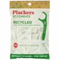 Plackers, EcoChoice, Dental Flossers, Fresh Mint, 90 Count