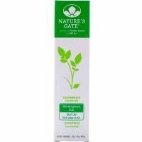 Nature's Gate, Натуральная зубная паста без фтора, винтергреневый гель, 5 унций (141 г)