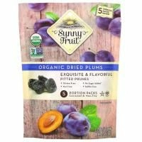 Sunny Fruit, Organic Dried Plums,  5 Portion Packs, 1.06 oz ( 30 g) Each