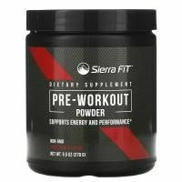 Sierra Fit, предтренировочная добавка в порошке, фруктовый пунш, 270 г (9,5 унции)