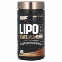 Nutrex Research, Lipo-6 Black Hers, ультраконцентрированный, 60 черных капсул
