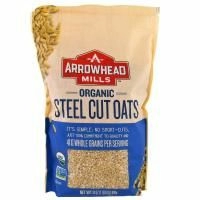 Arrowhead Mills, Органический дробленый овес, Горячая каша, 24 унции (680 г)