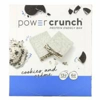 BNRG, Энергетический батончик Power Crunch Protein, оригинальный, печенье с кремом, 12 баточников, 1,4 унц. (40 г) в каждом