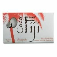 Organic Fiji, Органическое кусковое мыло для лица и тела с кокосовым маслом, имбирь зерумбет и облепиха, 7 унц. (198 г)