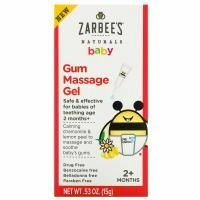 Zarbee's, Массажный гель для десен, для детей старше 2 месяцев, 15 г (0,53 унции)