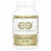 Source Naturals, Вечная молодость кожи, Гиалуроновя кислота, 50 мг, 120 таблеток