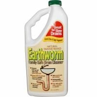 Earthworm, Средство очистки стоков, безопасное для семьи, свежий аромат цитрусовых и шалфея, 32 жидк. унц. (946 мл)