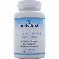 Body First, L-тирозин (500 мг) 120 капсул