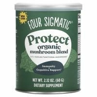Four Sigmatic, Protect, органическая смесь грибов, 60 г (2,12 унции)