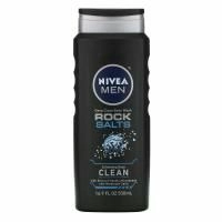 Nivea, Men, Deep Clean Body Wash, Rock Salts, 16.9 fl oz (500 ml)