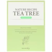 Secret Key, Nature Recipe Mask Pack, Tea Tree, 10 Masks, 0.7 oz (20 g) Each