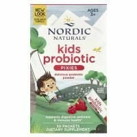 Nordic Naturals, Нордическая флора, для детей, Эльфы с пробиотиками, Классные ягоды, 3 млрд КОЕ, 30 пакетов
