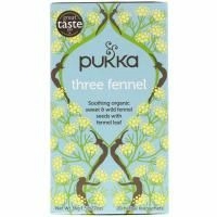 Pukka Herbs, Три фенхеля, 20 пакетиков травяного чая, 1,27 унции (36 г)