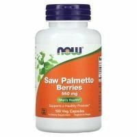 Now Foods Ягоды пальметто (550 мг) 100 капсул