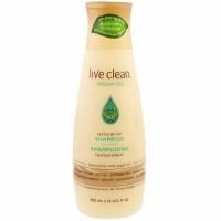 Live Clean, Восстанавливающий шампунь, аргановое масло, 12 унций (350 мл)