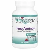 Nutricology, Аминокислоты свободной формы, 100 капсул