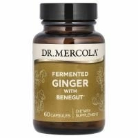 Dr. Mercola, ферментированный имбирь, 60 капсул