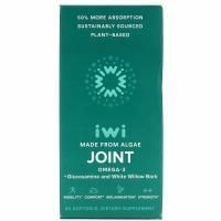 iWi, Joint, омега-3 + глюкозамин и кора белой ивы, 60 мягких таблеток
