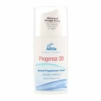 AllVia, Progensa 20, крем с натуральным прогестероном, без запаха, 4 унц. (113,6 г)