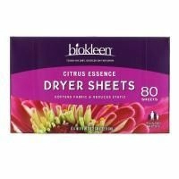 Biokleen, Простыни для сушки, Citrus Essence, 80 листов