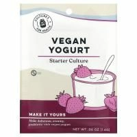 Cultures for Health, Настоящий йогурт, Веганский, 4 пакета, 0,06 унц. (1,6 г)