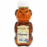GloryBee, Органический мед, клеверный цвет, 12 унций (340 г)