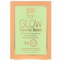 Pixi Beauty, Skintreats, Glow Glycolic Boost, Brightening Infusion Sheet Mask, 3 Sheets, 0.80 oz (23 g) Each