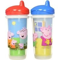 Playtex Baby, Sipsters, свинка Пеппа, от 12 месяцев, 2 чашки, по 9 унц. (266 мл) каждая