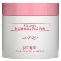 Petitfee, Hibiscus, Brightening Peel Pads, 70 Pads, 5.41 fl.oz (160 ml)