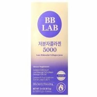BB Lab, низкомолекулярный коллаген 5000, ягодный микс, 15 стиков по 6,5 г (0,2 унции)