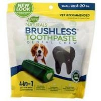 Ark Naturals, Бесщеточный очиститель зубов Dental Chew Небольшой Размер питомца 8-20 фунтов. 12 унций