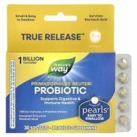 Nature's Way, Primadophilus Reuteri, пробиотик, 1 млрд, 30 капсул