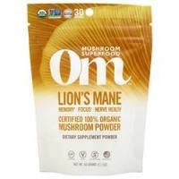 om mushrooms, Порошок из грибов Львиной гривы - сертифицированный 100% органический 60 грамм