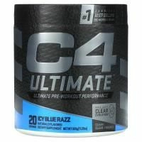 Cellucor, C4 Ultimate, предтренировочный комплекс, со вкусом ледяной голубой малины, 320 г (11,29 унции)