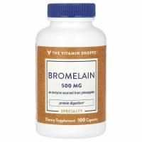 The Vitamin Shoppe, бромелаин, 500 мг, 100 капсул