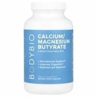 BodyBio, Бутират кальция / магния, 250 капсул без ГМО