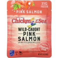 Chicken of the Sea, Дикий аляскинский лосось в родниковой воде, 142 г (5 унций)