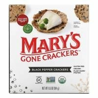 Mary's Gone Crackers, Органические крекеры с черным перцем, 6,5 унций (184 г)